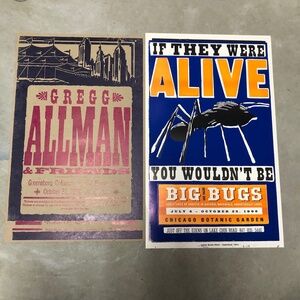 Silkscreened Event Posters 13+1